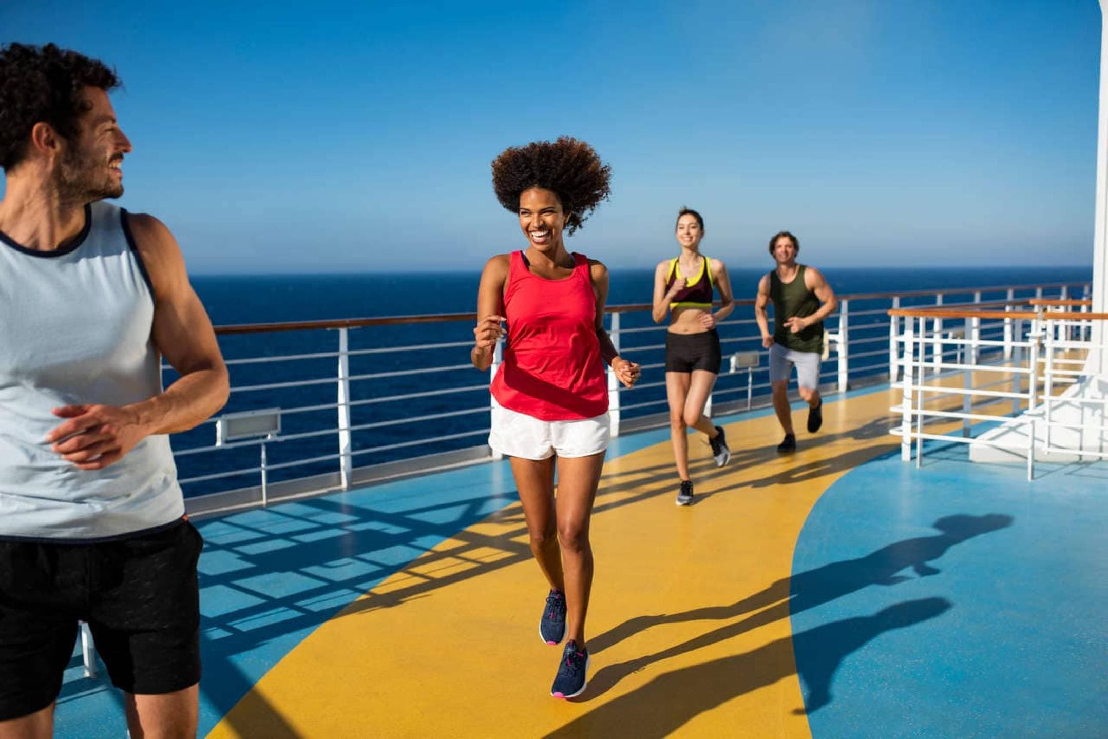 Costa cruise fitness, Sea day,