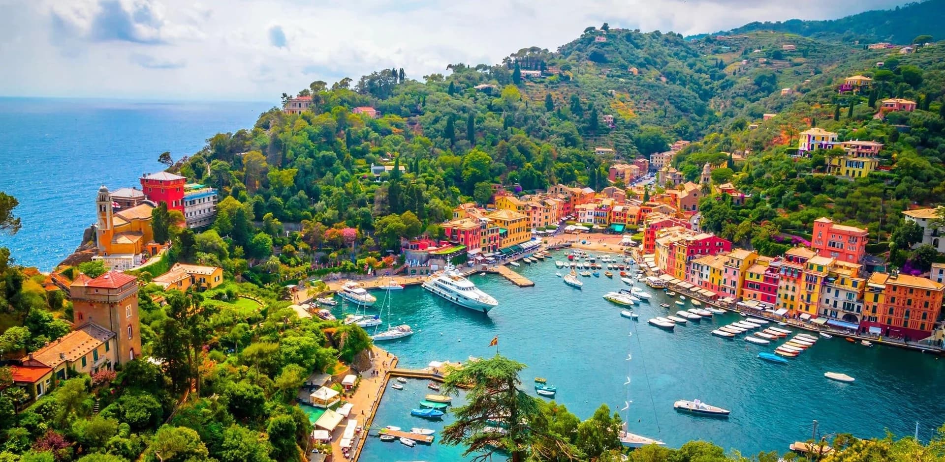 Riviera Glamour: Portofino to Amalfi Luxury Cruise